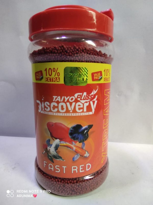 Taiyo Pluss Discovery Fast Red Fish food (330gm)
