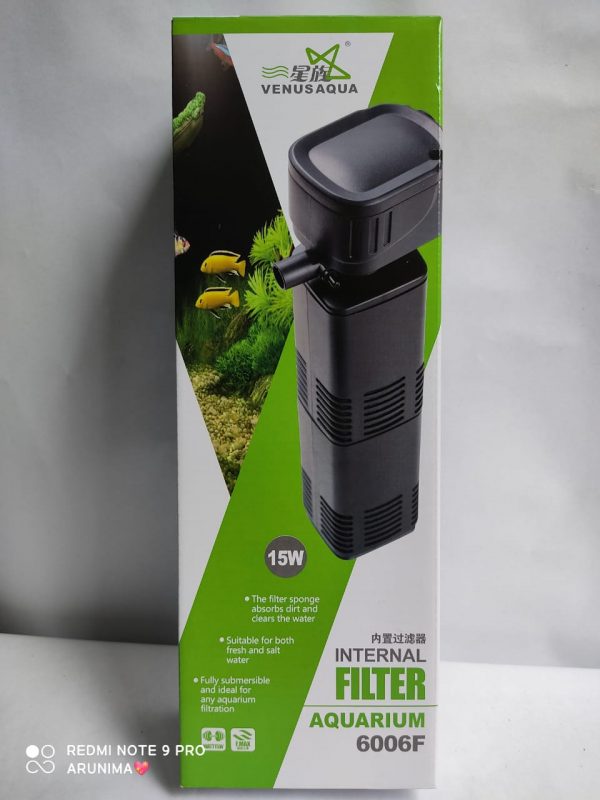 Venusaqua  Internal Filter 6006F