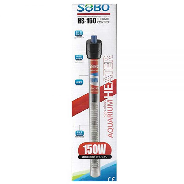 Sobo 150W Glass Aquarium Heater
